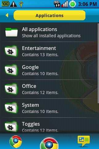 Google Chrome GDE Theme screenshot 2