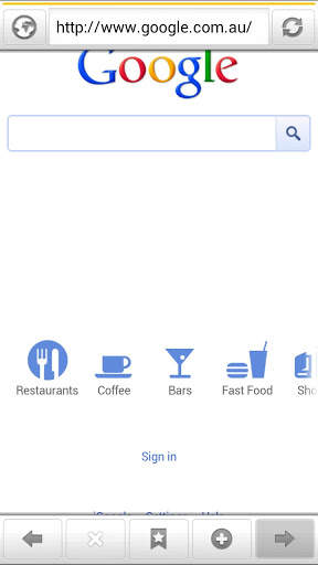 Cheetah Browser HD FREE screenshot 1