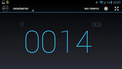 Stopwatch, timer &amp; alarm screenshot 2