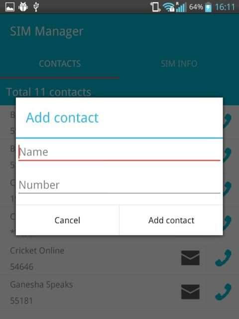 SIM Manager स्क्रीनशॉट 2