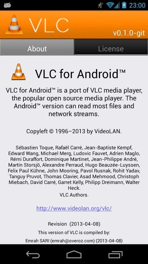VLC for Android Nightly screenshot 1