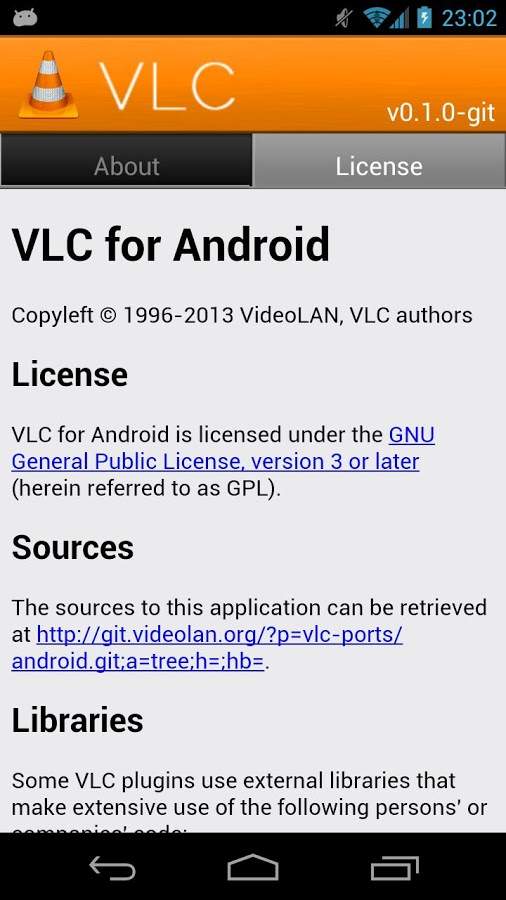 VLC for Android Nightly screenshot 2