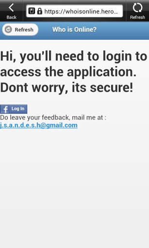 Who is Online on Facebook screenshot 5