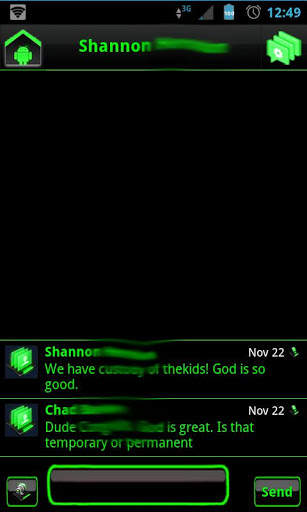 Green Socialize 4 FB Messenger screenshot 3