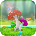 Amazing 3D Mushroom Garden icon