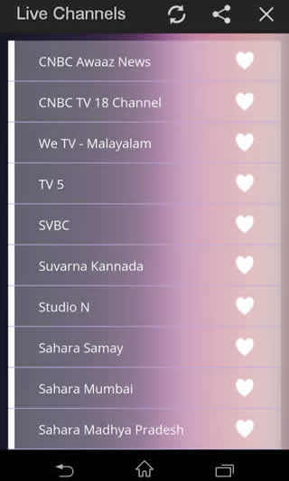 Live Channels screenshot 2