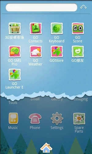 Cartoon Theme GO Launcher EX screenshot 2