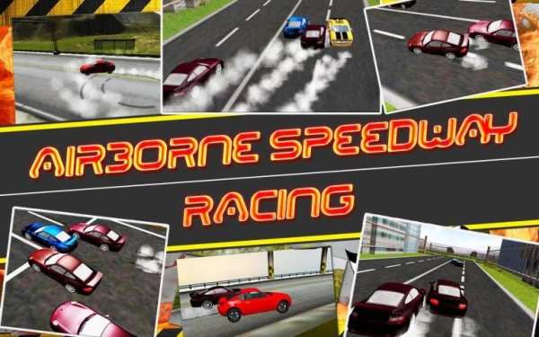 Airborne Speedway Racing-Free screenshot 9