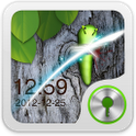 GO Locker 3D Worm Theme أيقونة