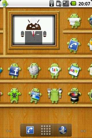 Android Theme Launcher LW screenshot 1