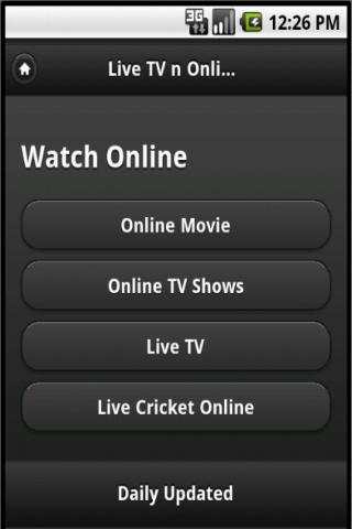 Live Tv n Online Show screenshot 1