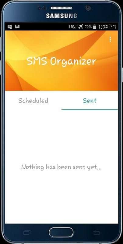 SMS Organizer screenshot 1