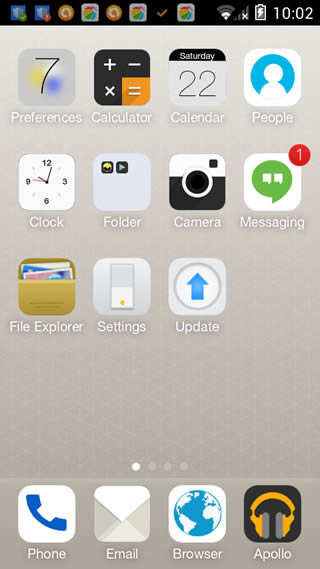 MX launcher (iOS9) screenshot 4
