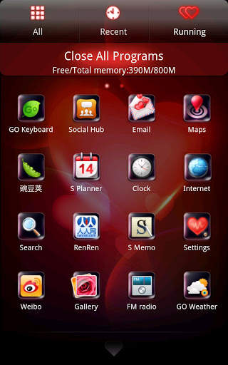 Love,Love go launcher EX theme screenshot 3