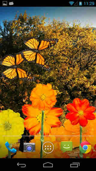 Flowers HD LWP screenshot 3