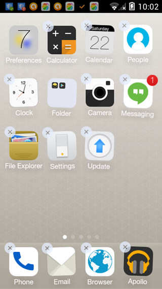MX launcher (iOS9) screenshot 6