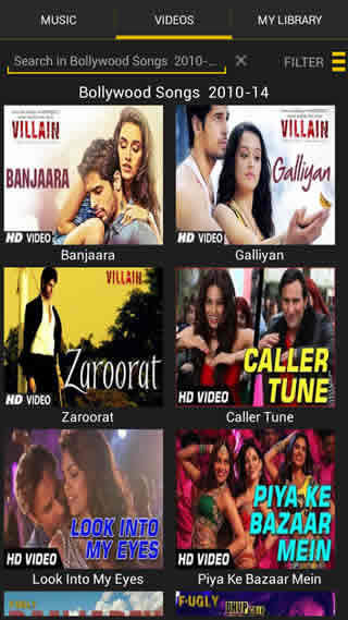 SongBox - Songs & Music Videos screenshot 2
