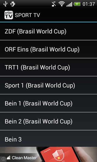 Sport TV screenshot 1