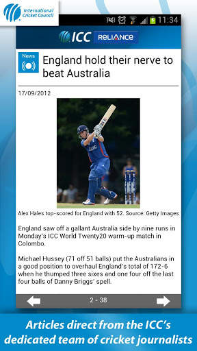 ICC Cricket скриншот 5