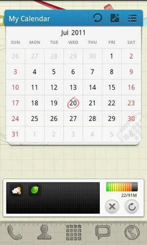 Sketch Theme GO Launcher EX screenshot 2