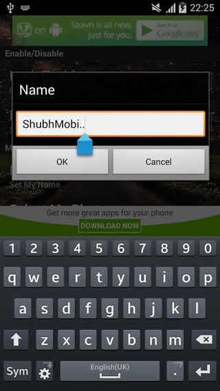 My Name lockscreen screenshot 3