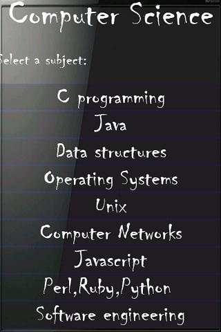Computer Science скриншот 1