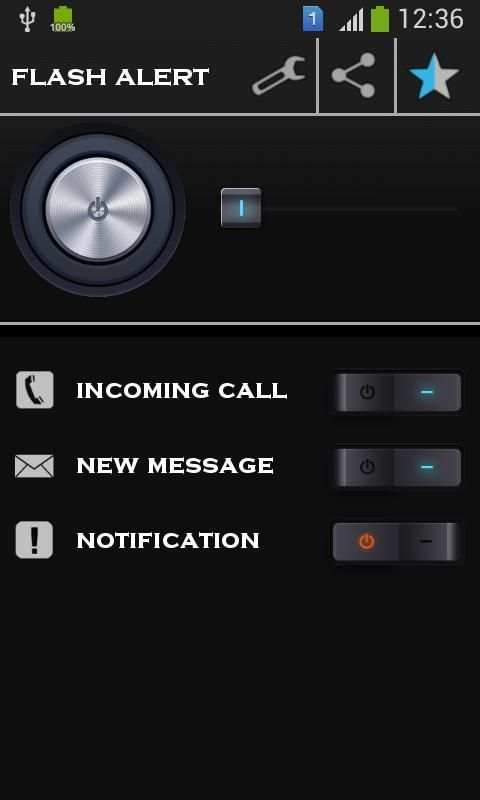 Flash Alert on Call screenshot 4