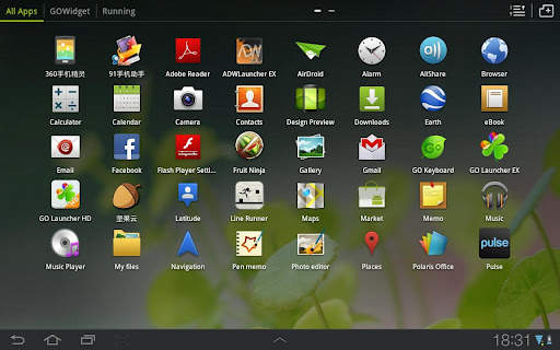 GO Launcher HD for Pad screenshot 2