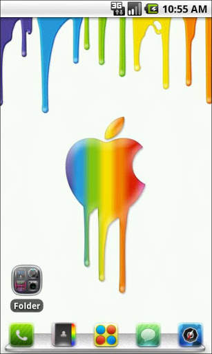 Apple Splash! For GoLauncherEX screenshot 1