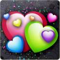 3D love heart wallpaper