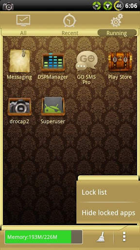 Vintage GO Launcher Theme screenshot 4