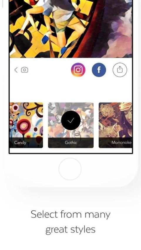 art filters for prisma app screenshot 1