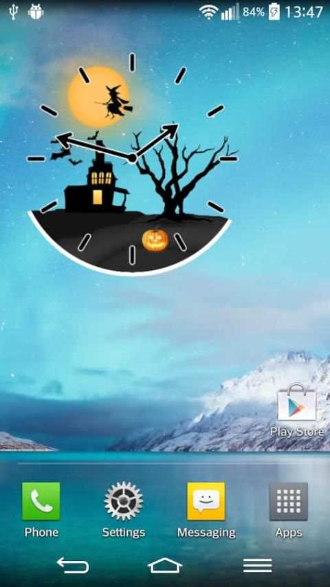 Halloween Clock screenshot 3