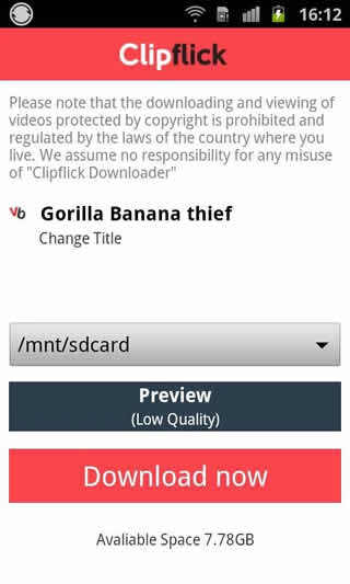 Video Downloader FREE screenshot 4