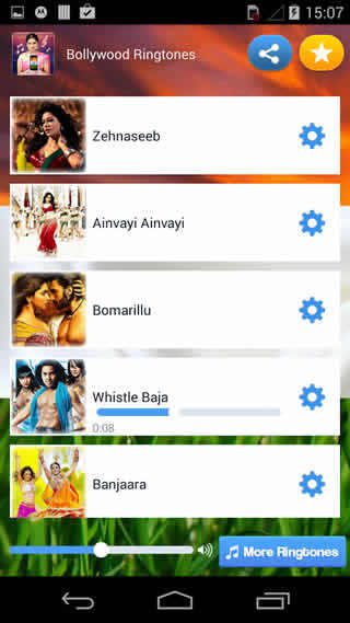 Bollywood Ringtones screenshot 2
