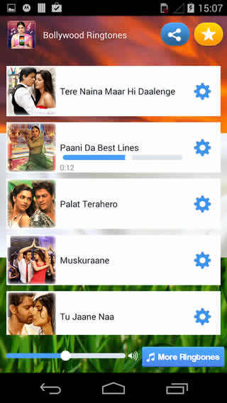 Bollywood Ringtones screenshot 3