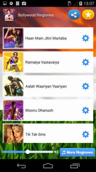Bollywood Ringtones screenshot 5
