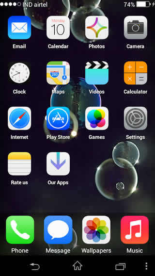 iPhone Theme Launcher 3D screenshot 3