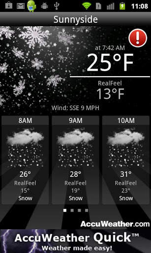 AccuWeather Quick screenshot 1