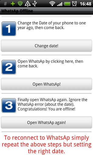 WhatsAp Offline screenshot 2