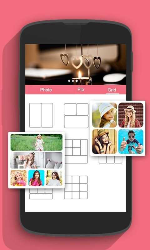Photo++ (Frames, grid, PIP) स्क्रीनशॉट 3
