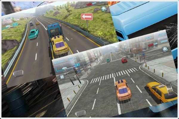 Real Traffic Racing Car City screenshot 3