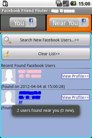 Facebook Friend Finder screenshot 4