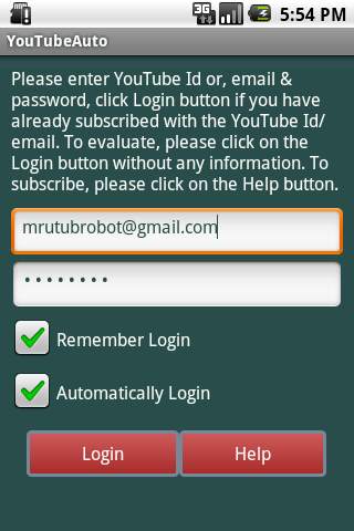 YouTubeAuto Mobile Full screenshot 1