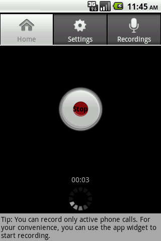 Call Recorder Free screenshot 1