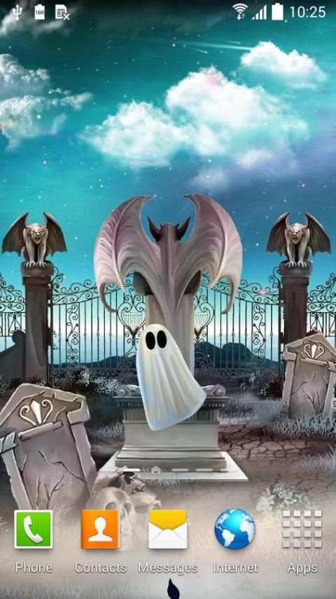 Halloween Live Wallpaper स्क्रीनशॉट 3