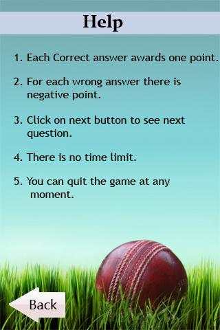 CRICKET LEAGUE (QUIZ GAME) screenshot 2