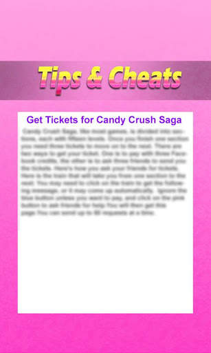 Candy Crush Saga Tips &amp; Tricks screenshot 2