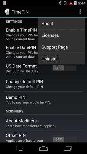 TimePIN screenshot 1