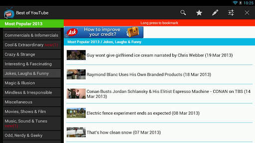 Best of YouTube screenshot 1